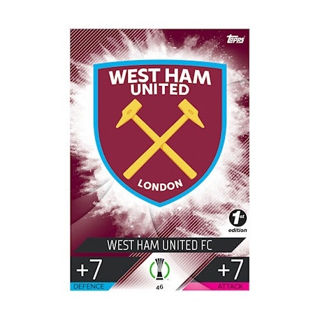 Team Badge 1st Edition West Ham United 46