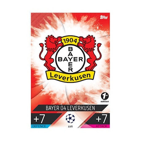 Team Badge 1st Edition Bayer 04 Leverkusen 226