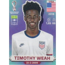 Timothy Weah United States USA20