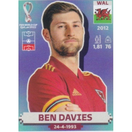 Ben Davies Wales WAL6