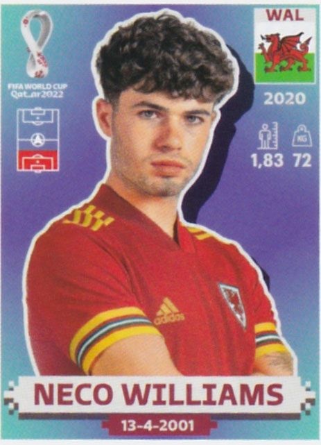 cromo fifa world cup qatar 2022 panini - gales - Compra venta en  todocoleccion