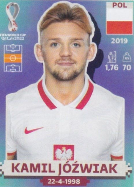 Kamil Jóźwiak #21 - Poland National Team FIFA World Cup Qatar 2022 P -  Praise To Heaven