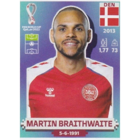 Martin Braithwaite Denmark DEN16