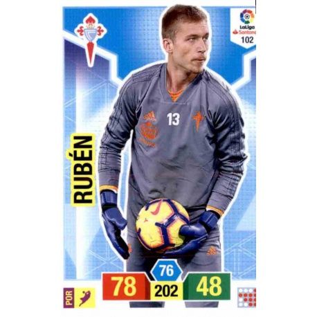 Rubén Celta 102 Adrenalyn XL La Liga Santander 2018-19