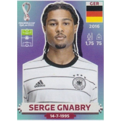 Serge Gnabry Germany GER16