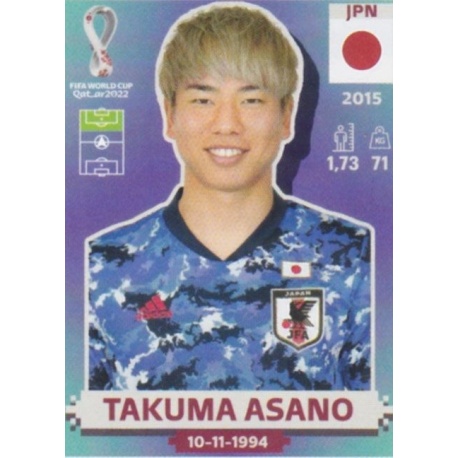 Takuma Asano Japan JPN15