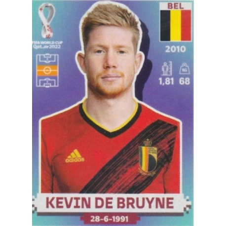 Offer Soccer Cards Kevin De Bruyne Belgium Panini Stickers Qatar 2022