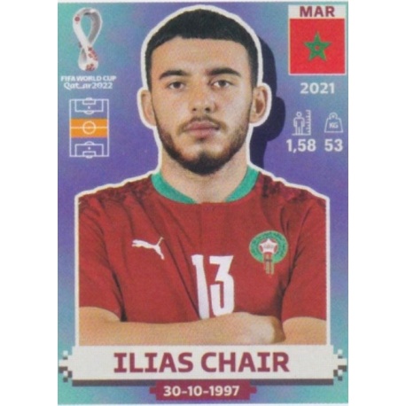 Sale Sticker Ilias Chair Morocco Panini Stickers Qatar 2022