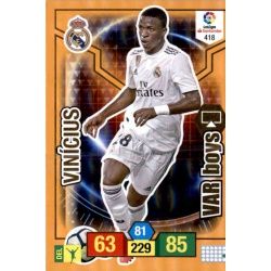 Vinicius Var Boys 418 Adrenalyn XL La Liga Santander 2018-19