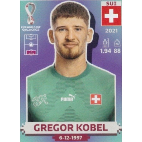 Buy Cards Gregor Kobel Switzerland Panini World Cup 2022 Qatar