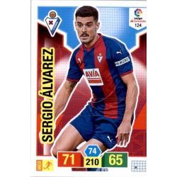 Sergio Alvarez Eibar 124 Adrenalyn XL La Liga Santander 2018-19