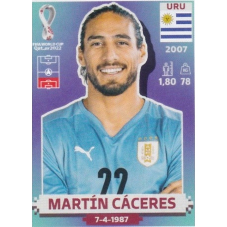 Martín Cáceres Uruguay URU6