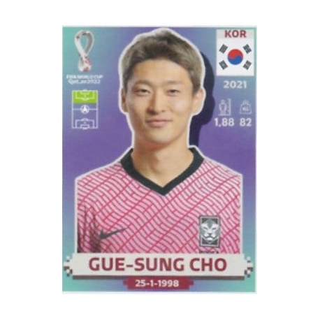 Sale Sticker Gue-sung Cho South Korea Panini Fifa Stickers 2022