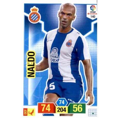 Naldo Espanyol 140 Adrenalyn XL La Liga Santander 2018-19