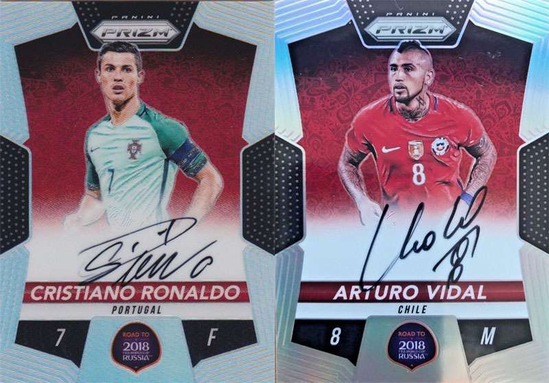 Checklist Road World Cup Autographs Prizm World Cup Russia 18 Euro Soccer Cards