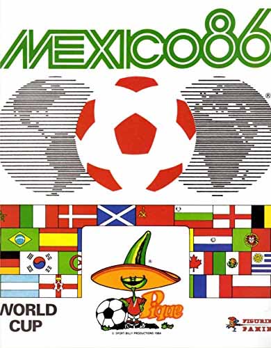 Panini Mexico 1986