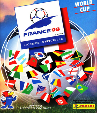 Panini World Cup France 1998